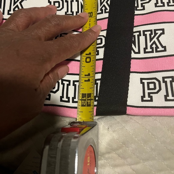 PINK Victoria's Secret Women's Pink and Black Tote Bag NWT - Picture 9 of 11